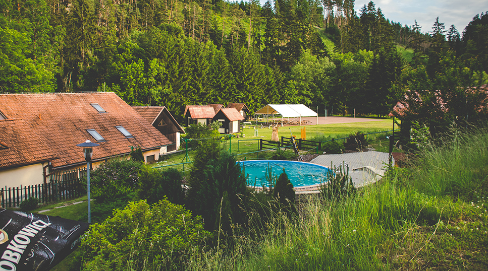 Penzion Šafránkův mlýn - bazén 2